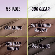 Storemax L'oréal Parıs Super Lock Brow Glue Kaş Sabitleyici Maskara - Deep Brown