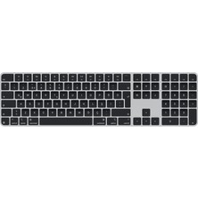 Storemax Id Özellikli ve Sayısal Tuş Takımlı Keyboard: Bluetooth, Şarj Edilebilir. Çipe Sahip Mac Bilgisayarlarla Çalışır; Türkçe Q Klavye, Siyah Tuşlar (Usb-C)