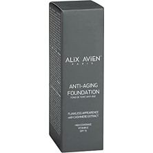 Storemax Alıx Avıen Yaşlanma Karşıtı Vitamin Içeren Nemlendirici SPF15+ Fondöten - Anti Aging Foundation 502 Pale Sand