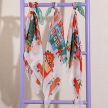 Candle + Friends Candle And Friends x To's With Us Christmas Collection Yeni Yıl Fular