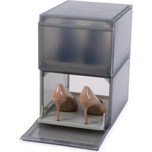 Storemax Shoecase Premium Ayakkabı ve Spor Ayakkabı Saklama Kutusu Düzenleyici, Kaydırmalı Ayakkabı Tepsisi, 2'li Paket