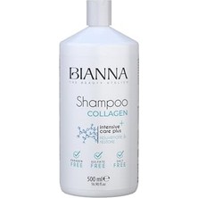 Storemax Bianna Kolajen Tuzsuz Sülfatsız ve Parabensiz Canlandırıcı ve Koruyucu Saç Bakım Şampuanı - 500 ml