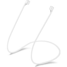 Storemax Airpods Pro Için Kulaklık Askısı Neck Rope Silicone Beyaz [airpods Pro ile Uyumlu Kılıf - Beyaz]