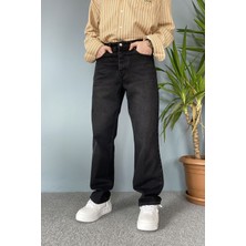 Alışveriş Sokağı Dar Kesim Siyah Jean - Kot Pantolon