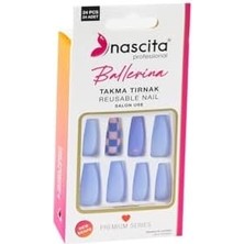 Storemax Nascita 24'lü Ballerina Renkli Takma Tırnak - 158