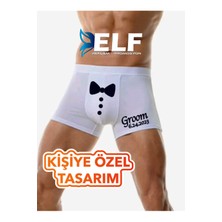 Elf Reklam Kişiye Özel Damat Boxer