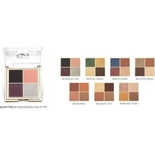 Storemax Golden Rose Quattro Eyeshadow Palette No:07 Bronze Vision - Far