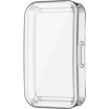 Storemax Band 8 ile Uyumlu Şeffaf Tam Kapatan Çerceve Pc Kasa Koruma Band 8 Uyumlu Gard Çerçeve Şeffaf