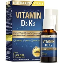 Storemax Nutraxin D3K2 Vitamin 30 ml