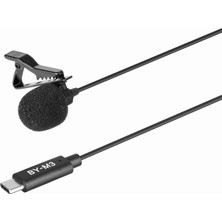 Storemax By-M3 Klipsli Mikrofonu, USB Type-C, Djı Osmo Aksiyon Kamerası ile Uyumlu