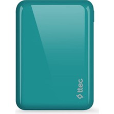 Storemax 2BB156TZ Recharger Taşınabilir Şarj Aleti / Powerbank, 10.000 Mah, Turkuaz