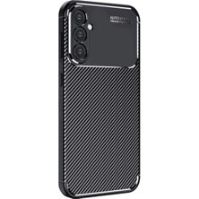 Buğz Samsung Galaxy A16 5g Kılıf Auto Focus Karbon Kapak - Siyah