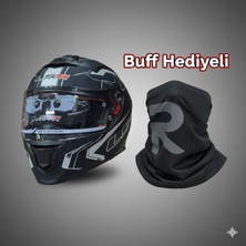 L55 Açılır Çeneli Çift Vizörlü Motosiklet Kaskı – Ece Belgeli Sport Model