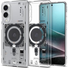 Storemax S25 Edge Ince Kılıf Ultra Sararma Karşıtı Duraclear™ Hava Kanalı Teknolojisi™ Askeri Sınıf Koruma Magfit Özellikli Neo One Tasarım Kapak - ACS09416