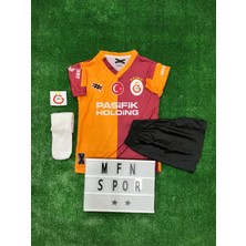 5 Yıldız 4'lü Set Galatâsarây./ Sa.n.ch.ez / Iç Saha Yeni Sezon Çocuk Forma Şort Bileklik Çorap