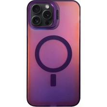 Eco Port Iphone 15 Pro Primera Magsafe Standlı Kapak - Derin Mor