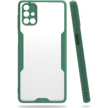Eco Port Samsung Galaxy M51 Kılıf Platin Silikon - Yeşil