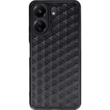 Eco Port Xiaomi Redmi 13C Kılıf Petek Silikon Kapak - Siyah