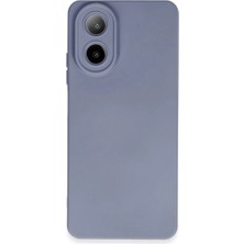 Eco Port Oppo A38 Kılıf Nano Içi Kadife Silikon - Gri