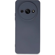 Eco Port Xiaomi Redmi A3 4g Kılıf Nano Içi Kadife Silikon - Gri