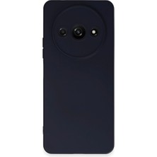 Eco Port Xiaomi Redmi A3 4g Kılıf Nano Içi Kadife Silikon - Lacivert