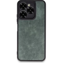 Eco Port General Mobile Era 50 Kılıf Aras Deri Kapak - Koyu Yeşil