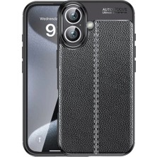 Eco Port Iphone 16 Kılıf Auto Focus Kapak - Siyah