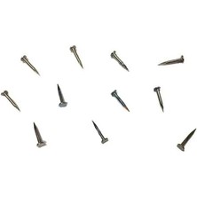 Buğz Klips, Menteşe, Ayağı Çivisi 9mm Çelik - Siyah 100GR