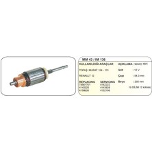 Universal Kollektör Fıat Dkş Murat 124-131/ Renault R12V 861761 (IM43)