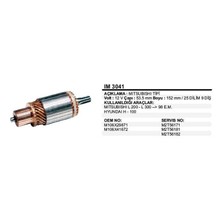 Universal Kollektör 12V 9 Diş Mıtsubıshı Em 12V L300-HYUNDAI H100 <-98 Mıtsubıshı Tip