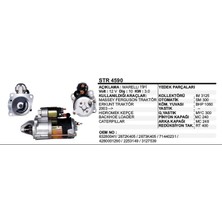 Universal Marş Motoru 10 Diş 12V Fıat Ducato Jumper Boxer Massey)/erkut Traktör 03->/ Marellı-Magneton Tip