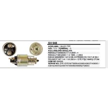 Universal Marş OTOMATİĞİ12V Renault Kangoıı/dacıa Sandero/peugeot 307/CITROEN C4 Fıslı Valeo Tipi