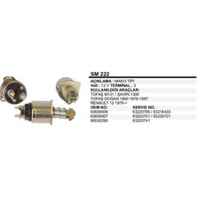 Universal Marş Otomatiği 12V Fıat M131/SAHIN/DOGAN Mako Tipi