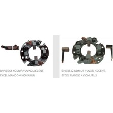 Universal Kömür Yuvası Hyundaı Accent- Excel 4 Komurlu Mando Tip