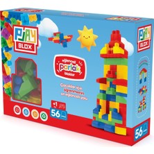 Storemax Parlak Yapı Blokları Seti, 56 Parça Canlı Renkli Bloklar, Yaratıcı Inşa Oyuncakları, +1 Yaş Erkek ve Kız Çocukları Için