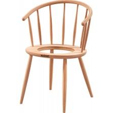 Masifart Rexter Çubuk Döşemeli Berjer Cilasız Ham