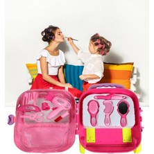 Storemax Çek-Çek Valizli Büyük Boy 15 Parça Güzellik Seti 2in1 - Kuaförcülük Oyun Seti