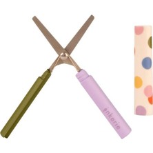 Kikkerland Inkerie Pocket Renkli Taşınabilir Makas