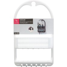 Storemax Ceres Plastik Duş Rafı, Beyaz,
