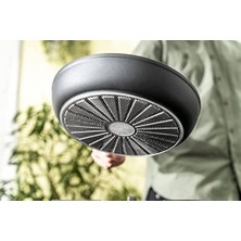 Storemax Alba Alüminyum Kızartma Tavası, 32 Cm, Yapışmaz Kaplama, Tüm Ocak Türleri Için Siyah