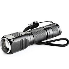 F-82 T6 LED Zoomlu 2000 Işık Şarjlı El Feneri