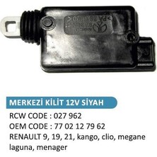 Universal Merkezi Kilit Motoru Renault R9, R21,CLIO ( Siyah Renkli)