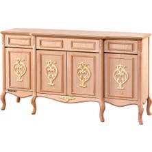 Masifart Mori Efes Oymalı Konsol Cilasız Ham