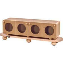 Masifart Petroni 190 Lık Yuvarlak Konsol Cilasız Ham