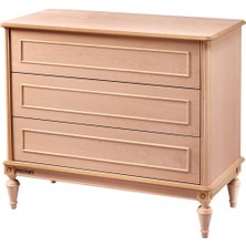 Masifart Aemul Tornalı Şifonyer Cilasız Ham