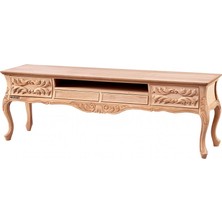 Masifart Frumen 180 Lik Saksı Tv Ünitesi Cilasız Ham