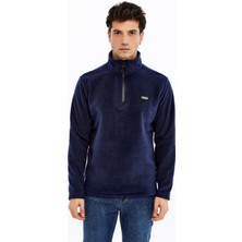 Champp Summit Yarım Fermuarlı Erkek Polar Erkek Lacivert Polar CMP2506-04