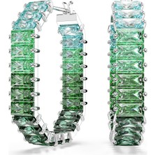 Hector Co Jewellery Swa Yeşil Matrix Halka Küpeler