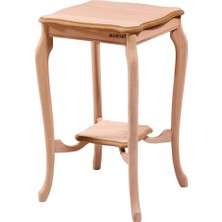 Masifart Aralia Kare Lüks Saksılık Cilasız Ham