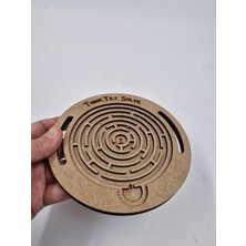 Labirent Denge Oyunu,ahşap Labirent,denge Tahtası,eğitici Oyuncak,ahşap Oyuncak No1